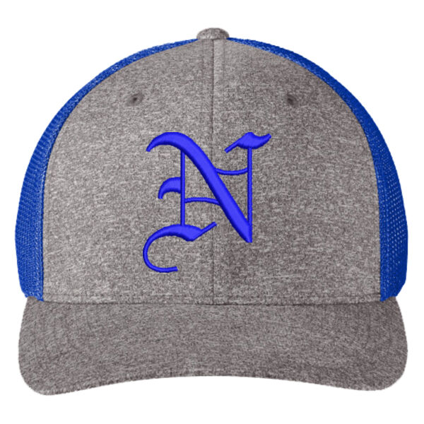 Port Authority ® - Flexfit ® Melange Mesh Back Trucker Cap - Embroidered Logo Thumbnail