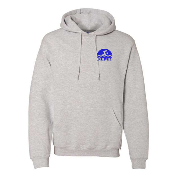 Russell Athletic Dri Power Hooded Sweatshirt - Embroidered Logo ** Add Name for $5! ** Thumbnail