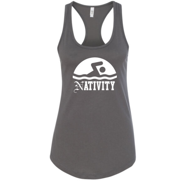 Women's Ideal Racerback Tank - Printed Logo Thumbnail
