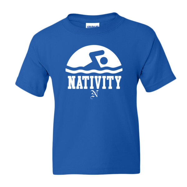 Gildan - Dry Blend Youth T-shirt - Printed Logo ** Add Name for $5! ** Thumbnail