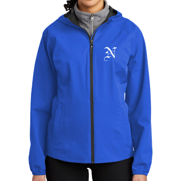 Port Authority Ladies Essential Rain Jacket - Printed Logo Thumbnail
