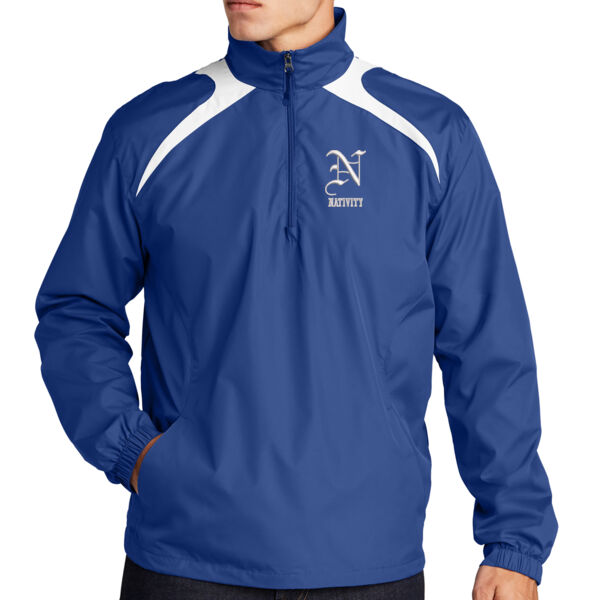 Sport-Tek 1/2-Zip Wind Shirt - Embroidered Logo Thumbnail