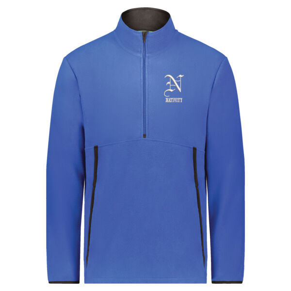 Augusta Sportswear Youth Chill Fleece 2.0 1/2-Zip Pullover - Embroidered Logo Thumbnail