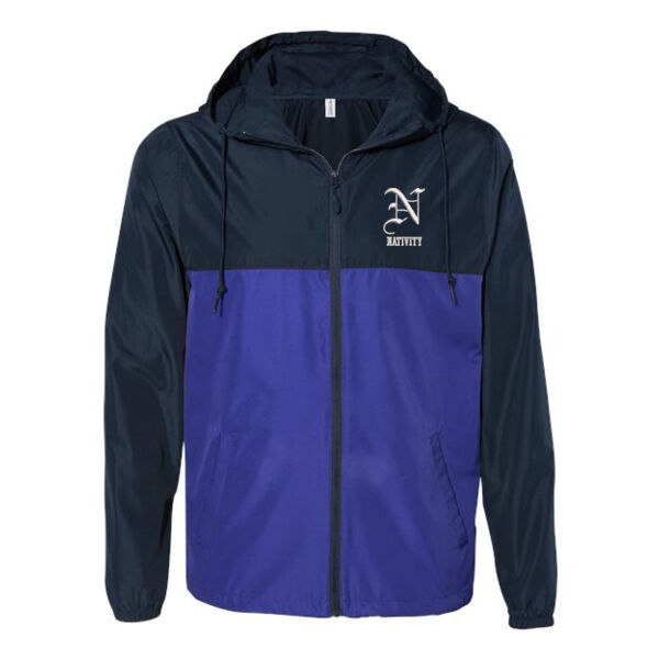 Independent Trading Co. - Lightweight Windbreaker Full-Zip Jacket - Embroidered Logo Thumbnail