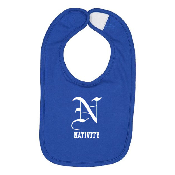 Rabbit Skins - Infant Premium Jersey Bib - Printed Logo Thumbnail