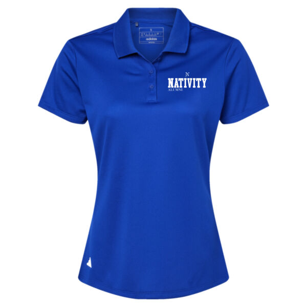 Adidas - Women's Basic Sport Polo - Embroidered Logo Thumbnail