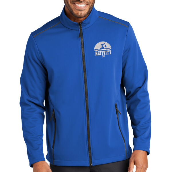 Port Authority® Collective Tech Soft Shell Jacket - Embroidered Logo Thumbnail