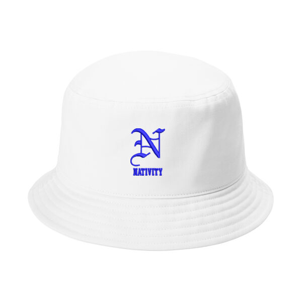 Port Authority® Twill Short Brim Bucket Hat - Embroidered Logo Thumbnail